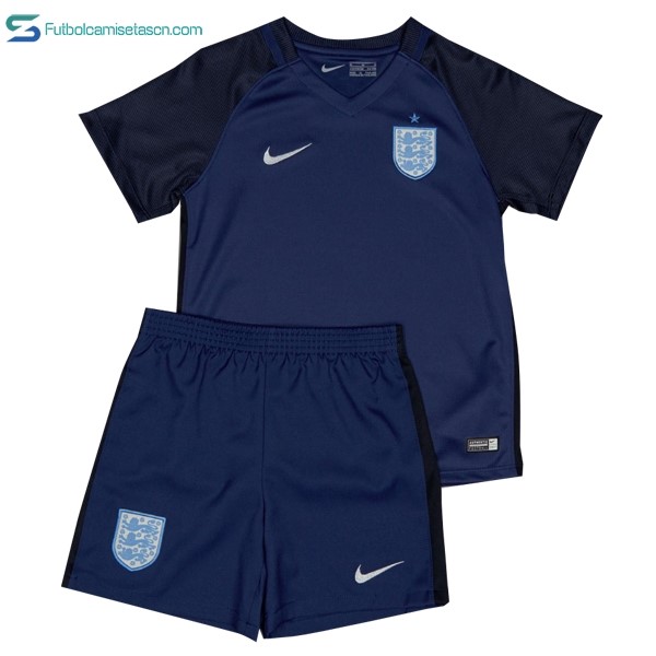 Camiseta Inglaterra Niños 2ª 2017